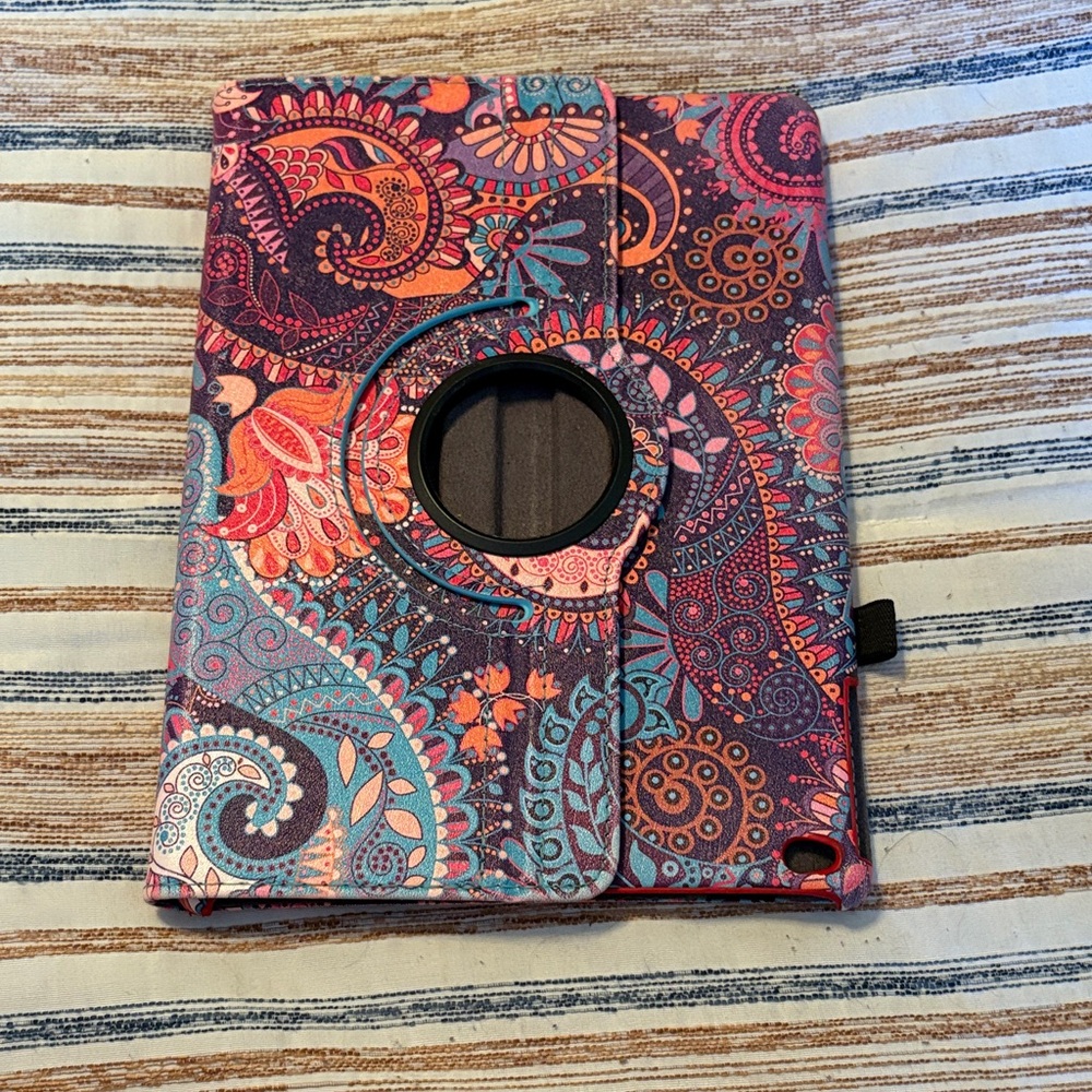 Colorful Paisley tablet cover